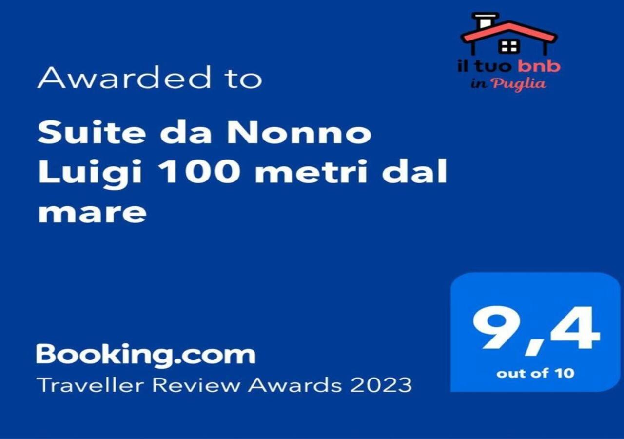 Suite Da Nonno Luigi 100 Metri Dal Mare جيوفيناتسو المظهر الخارجي الصورة